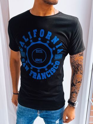 Čierne tričko s nápisom California