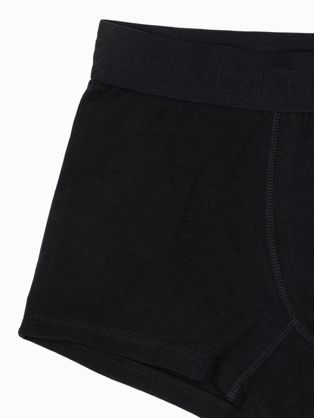 Čierne štýlové boxerky V1 UNBO-0105 (3 ks)