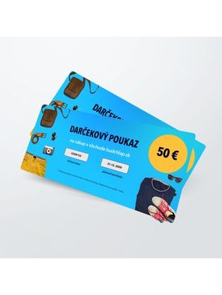 Darčekový poukaz v hodnote 50€