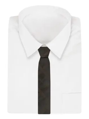 Grafitová pánska kravata s decentným vzorom