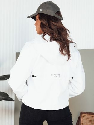 Unikátna dámska biela bunda Ferti
