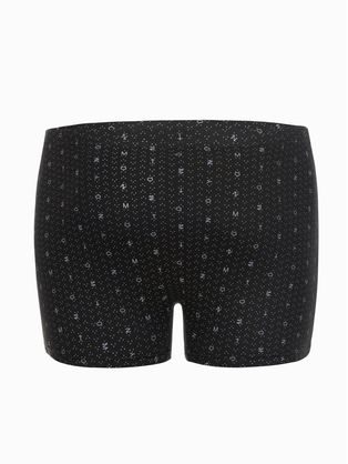 Čierne boxerky v pohodlnom prevedení Bamboo Pure Line