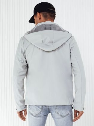 Trendy softshellová bunda s výraznými prvkami v graftovej farbe