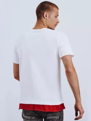 Štýlové biele tričko s letným nádychom