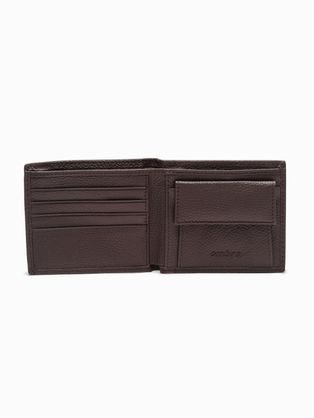 Hnedá klasická peňaženka A609