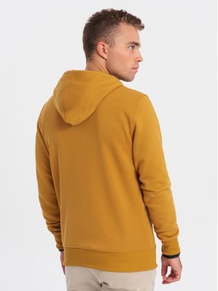 Trendy vínová mikina na zips V7 OM-SSBZ-0118