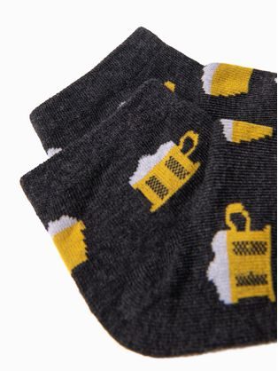 Bavlnené pánske ponožky v čiernej farbe Clima Plus