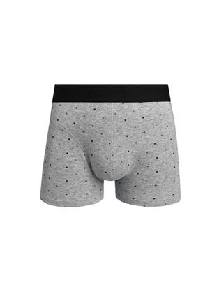 Trendy sivé bodkované boxerky Skim