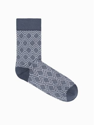 Granátové pohodlné pánske ponožky Sensitive