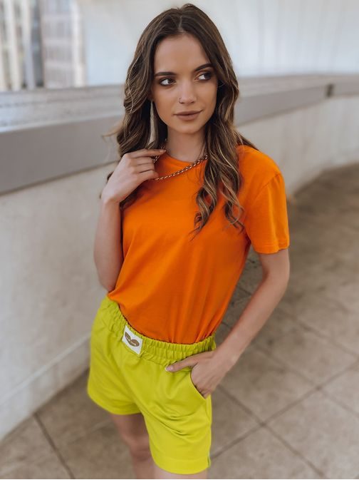 Univerzálne dámske tričko Mayla II v oranžovej farbe