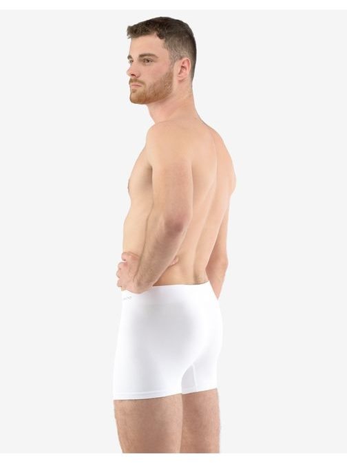 Pohodlné biele pánske boxerky ECO bamboo