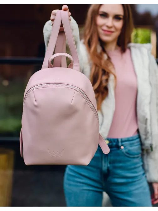 Asymetrický batoh Graint v ružovej farbe