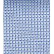 Modrá hedvábná kravata se čtverečky