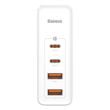 Cestovní nabíječka Baseus GaN2 Pro Quick 2x USB 2x USB-C, 100W, EU (bílá)