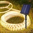 Dekorativní solární LED pásek 3 m - venkovní