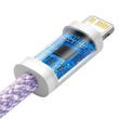 Kabel USB-C pro Lightning Baseus řady Dynamic, 20 W, 1 m (fialový)