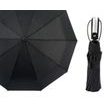 Automatický skládací deštník - černý (APT)