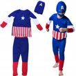 Dětský kostým Kapitán Amerika 110-122 M