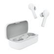 Bezdrátová sluchátka TWS Bluetooth V5.0 (bílá)