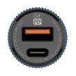 LDNIO C510Q USB, USB-C Nabíječka do auta + kabel Lightning