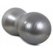 Gymnastický míč Peanut s pumpičkou, šedý