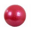 Gymnastický masážní míč 65 cm s pumpičkou, červený