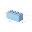 LEGO Mini Box 46 x 92 x 43 - světle modrá