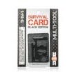 Karta přežití Survival Card -černá