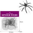 Umělá pavučina se 2 pavouky (Malatec)
