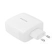 Nástěnná nabíječka 120W GaN Ricomm RC1201 EU, 1xUSB-A, 2xUSB-C + 2,1m kabel USB-C