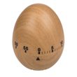 Kuchyňská minutka, vajíčko ve vzhledu dřeva, cca 7 x 6 cm,