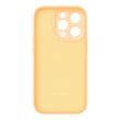 Baseus Liquid Silica Gel Case pro iPhone 14 Pro Max (Sunglow)+ tvrzené sklo + čisticí sada