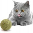 Hrací míček pro kočky se stlačenou šantou - 3 cm