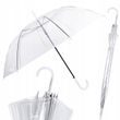 Automatický skládací deštník transparentní 70 cm - průměr 95 cm