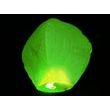 Lampion přání - čepice(zelená barva)