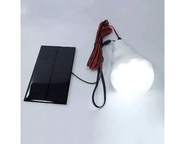 Žárovka se solárním panelem