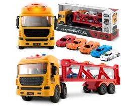 Vzdělávací hračka nákladní auto + 5 autíček RK-760 Ricokids