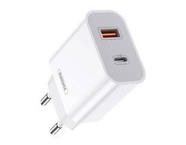 Nástěnná nabíječka Remax, RP-U68, USB-C, USB, 20W (bílá)