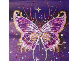Diamantové malování speciální - motýl