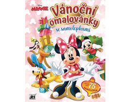 Vánoční omalovánka se samolepkami Minnie