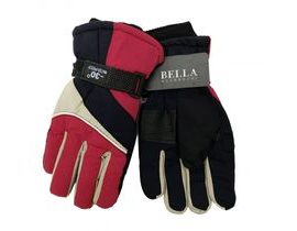 Dětské zimní rukavice Bella Accessori 9011S-8 červená