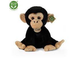 Plyšový šimpanz 28 cm ECO-FRIENDLY