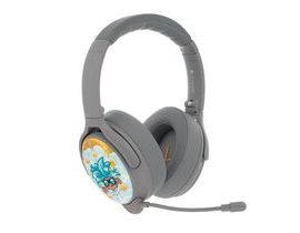 Bezdrátová sluchátka pro děti Buddyphones Cosmos Plus ANC (šedá)