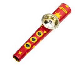 Schylling Klasické kovové Kazoo - červená