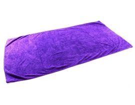 Rychleschnoucí ručník z mikrovlákna 100 x 50 cm - fialový (APT)