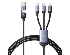 Kabel Speedy USB Joyroom SA21-2T3, 6 in 1/ 100W/Kabel 1,5 m (černý)