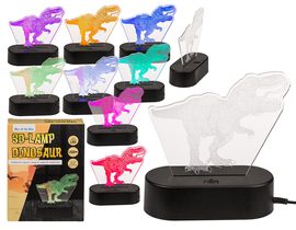 3D svítidlo, T-Rex