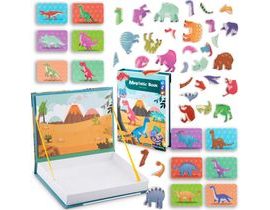 Magnetická kniha Puzzle Dinosauři RK-770