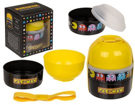 Zaoblený obědový/svačinový box, Pac-Man