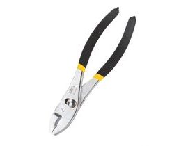 Kleště na kluzné spoje Deli Tools EDL25508 8'' (černo-žluté)